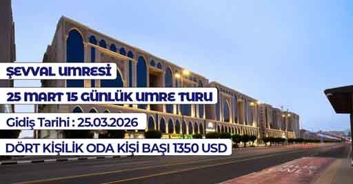 Servisli Umre Turları