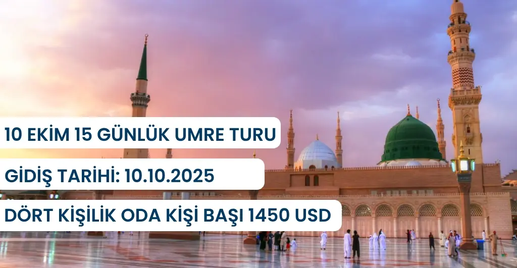 10 ekim umre turu